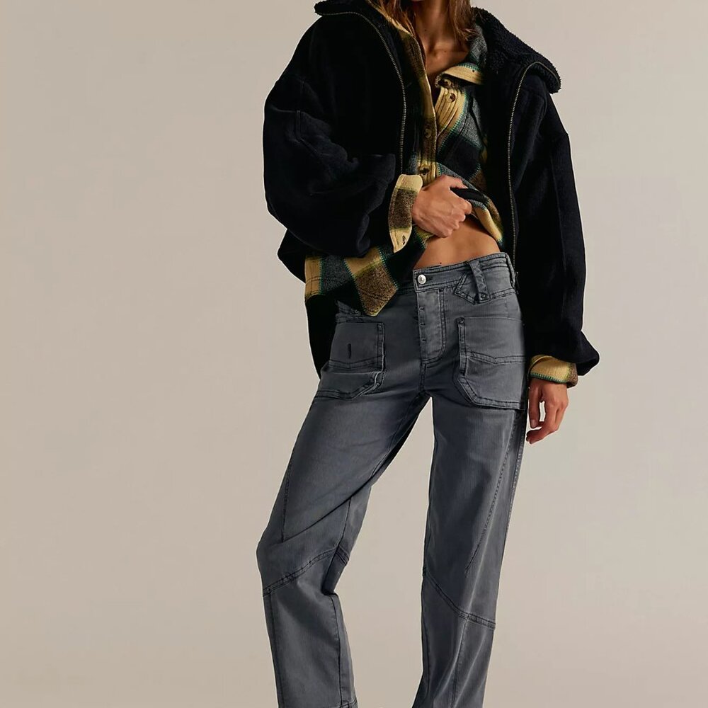 Free People Stoney Rock Slim Pants sz 8